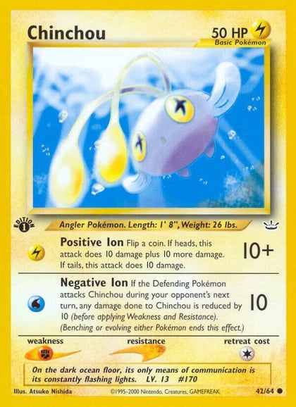 Chinchou, Neo Revelation 42/64