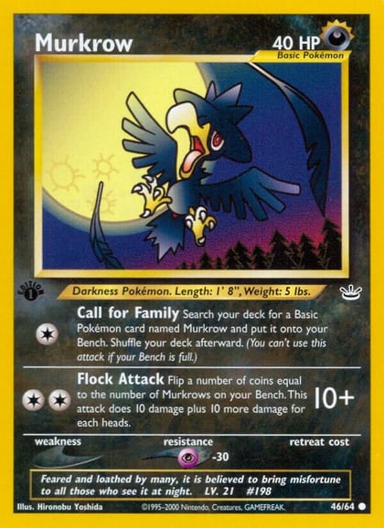 Murkrow, Neo Revelation 46/64