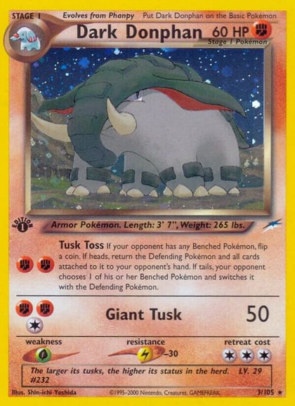 Dark Donphan, Neo Destiny 003/105