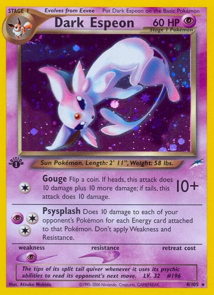 Dark Espeon, Neo Destiny 004/105