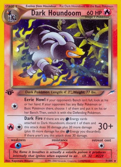 Dark Houndoom, Neo Destiny 007/105