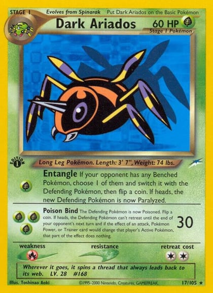 Dark Ariados, Neo Destiny 017/105