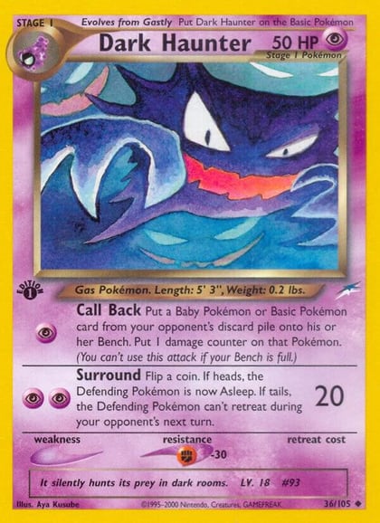 Dark Haunter, Neo Destiny 036/105