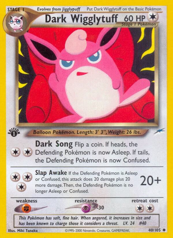Dark Wigglytuff, Neo Destiny 040/105