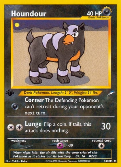 Houndour, Neo Destiny 043/105