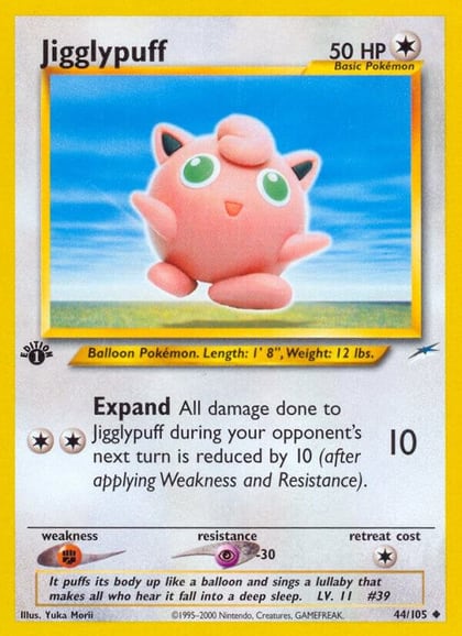 Jigglypuff, Neo Destiny 044/105