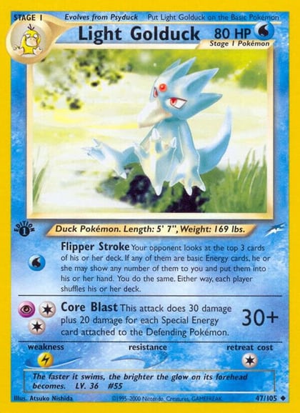 Light Golduck, Neo Destiny 047/105
