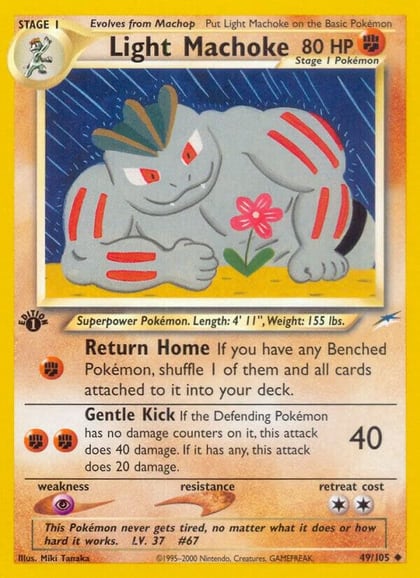 Light Machoke, Neo Destiny 049/105