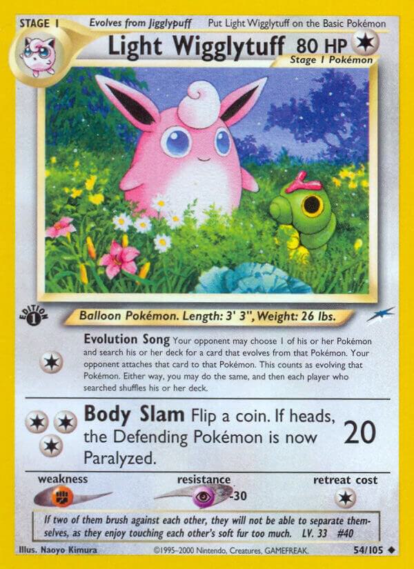 Light Wigglytuff, Neo Destiny 054/105