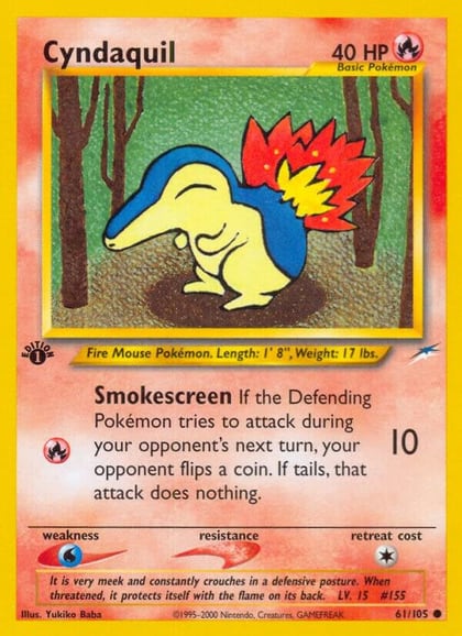 Cyndaquil, Neo Destiny 061/105