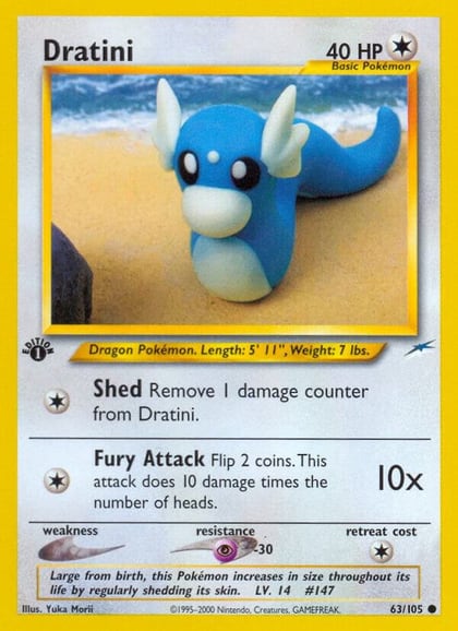 Dratini, Neo Destiny 063/105