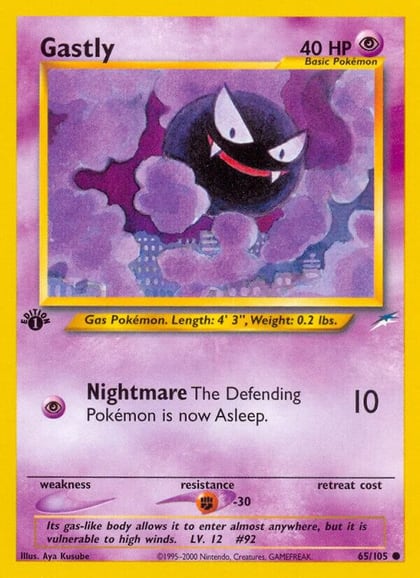 Gastly, Neo Destiny 065/105