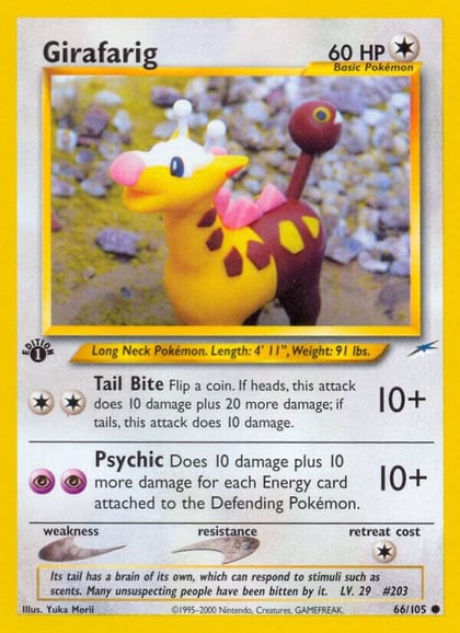 Girafarig, Neo Destiny 066/105