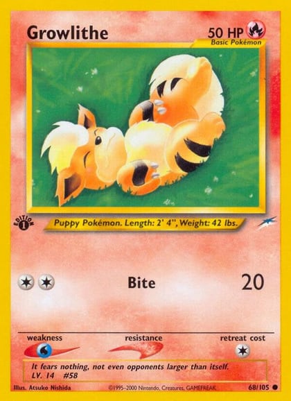 Growlithe, Neo Destiny 068/105
