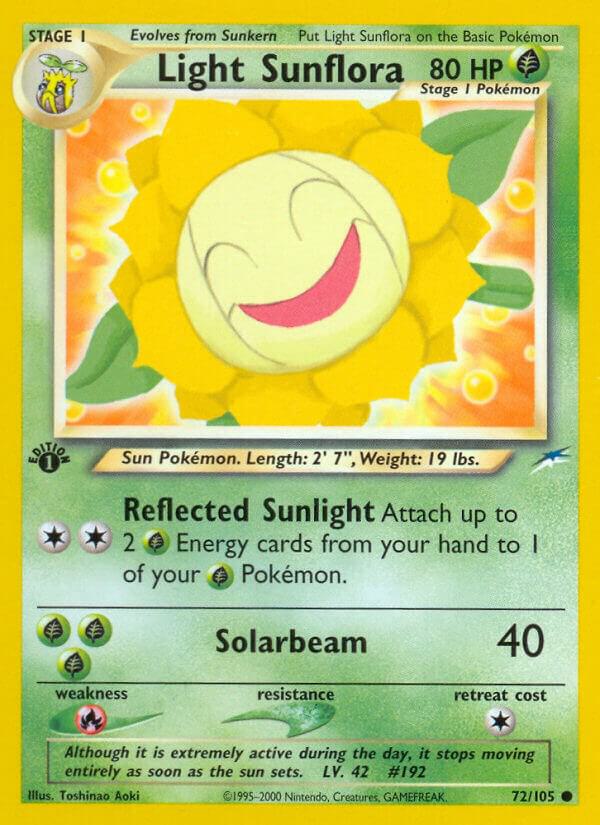 Light Sunflora, Neo Destiny 072/105