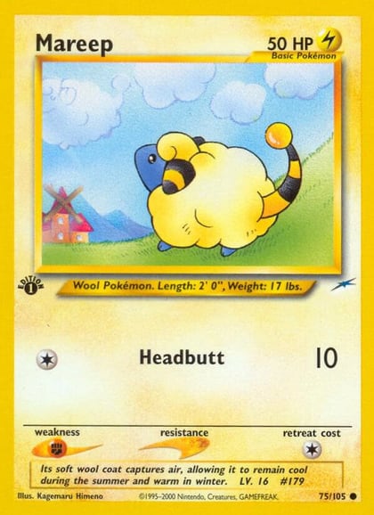 Mareep, Neo Destiny 075/105