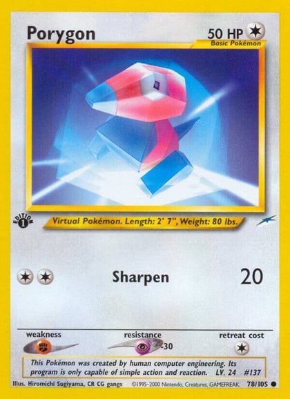 Porygon, Neo Destiny 078/105