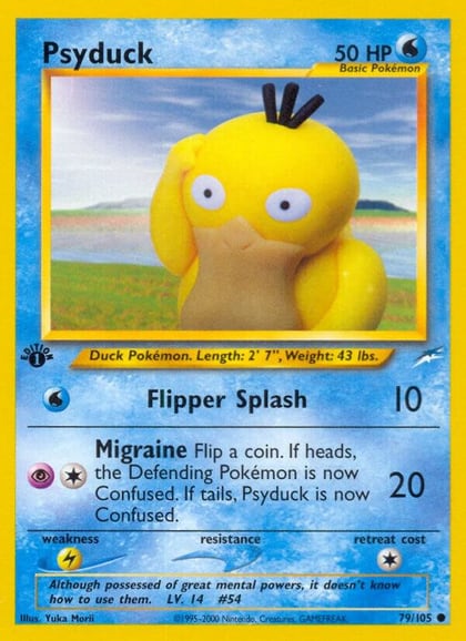 Psyduck, Neo Destiny 079/105