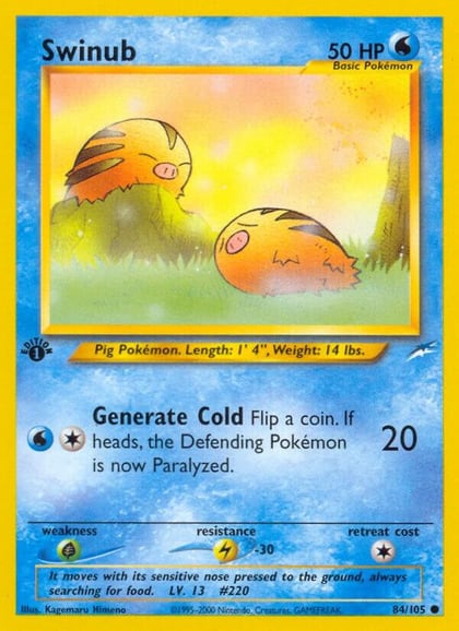 Swinub, Neo Destiny 084/105