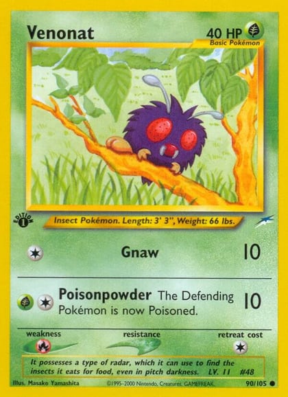 Venonat, Neo Destiny 090/105