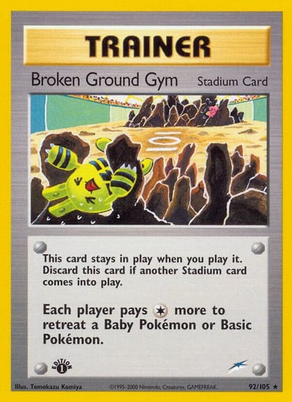Broken Ground Gym, Neo Destiny 092/105