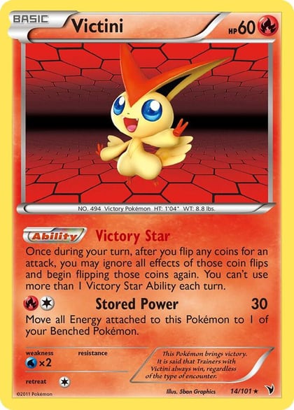 Victini (14), Noble Victories 14/101