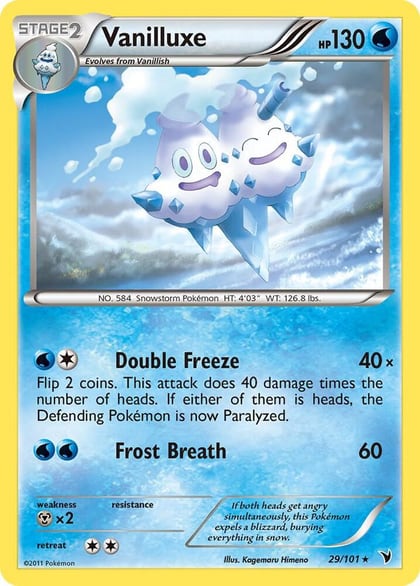 Vanilluxe, Noble Victories 29/101