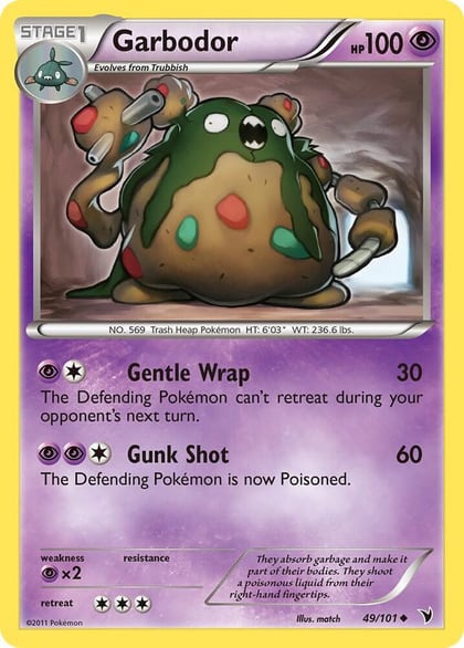 Garbodor, Noble Victories 49/101