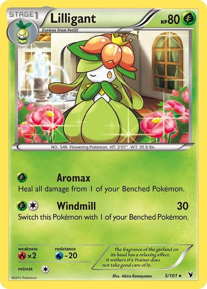 Lilligant, Noble Victories 5/101
