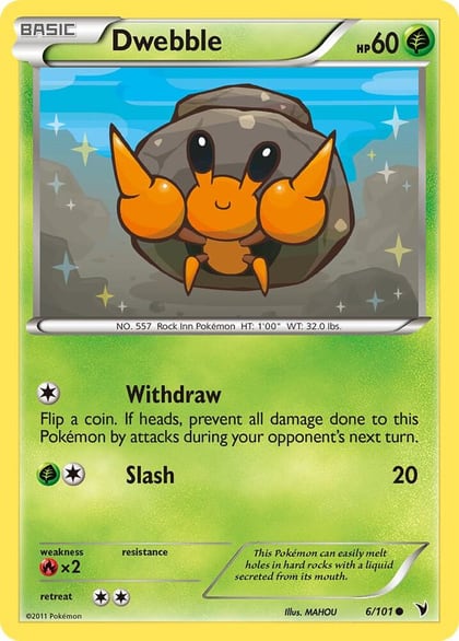 Dwebble, Noble Victories 6/101