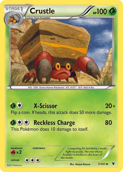 Crustle, Noble Victories 7/101