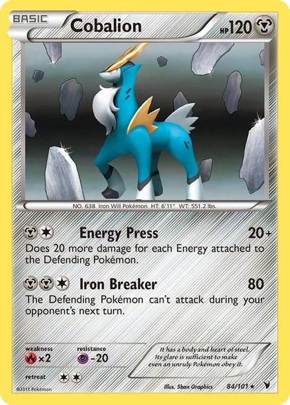 Cobalion, Noble Victories 84/101