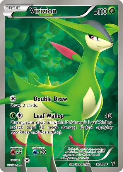 Virizion (Full Art), Noble Victories 97/101