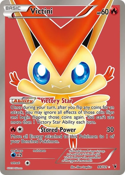 Victini (98 Full Art), Noble Victories 98/101