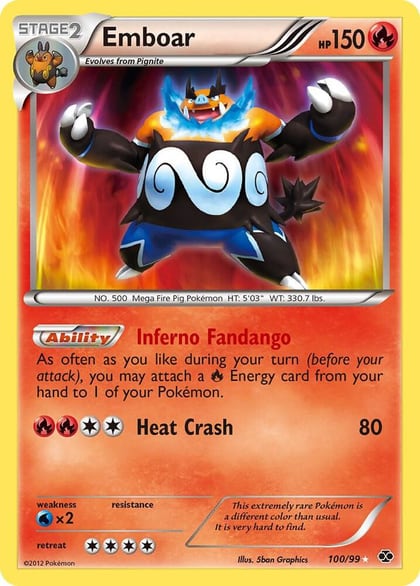Emboar, Next Destinies 100/99