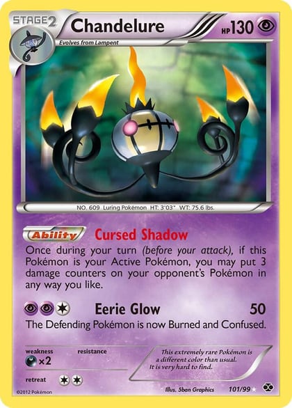 Chandelure (Secret), Next Destinies 101/99