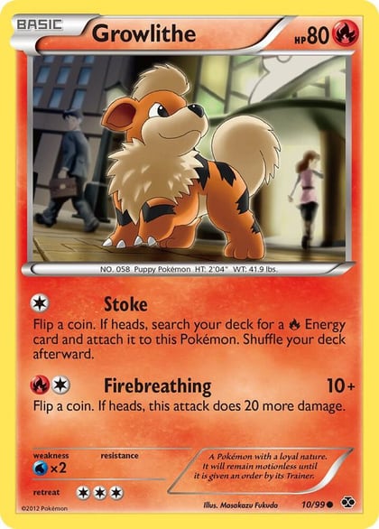 Growlithe (10), Next Destinies 10/99