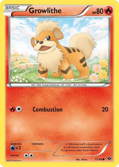 Growlithe (11), Next Destinies 11/99