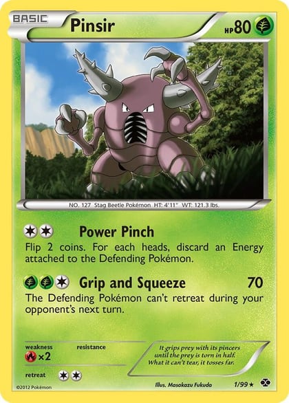 Pinsir, Next Destinies 1/99