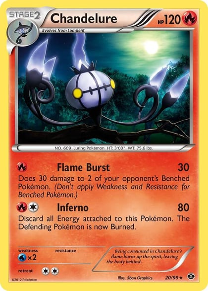 Chandelure, Next Destinies 20/99