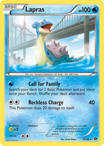 Lapras (25), Next Destinies 25/99