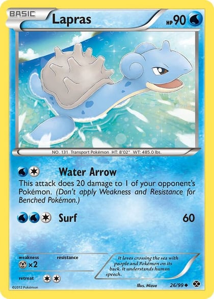Lapras (26), Next Destinies 26/99