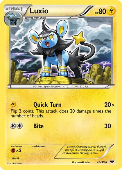 Luxio (45), Next Destinies 45/99