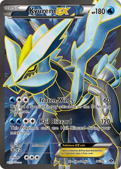 Kyurem EX (96 Full Art), Next Destinies 96/99