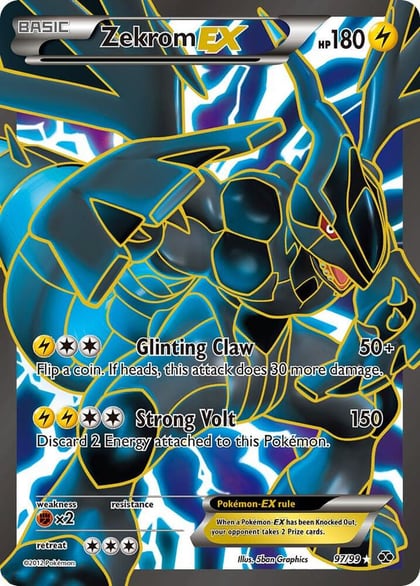 Zekrom EX (97 Full Art), Next Destinies 97/99
