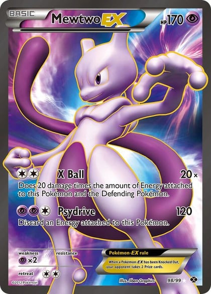 Mewtwo EX (98 Full Art), Next Destinies 98/99