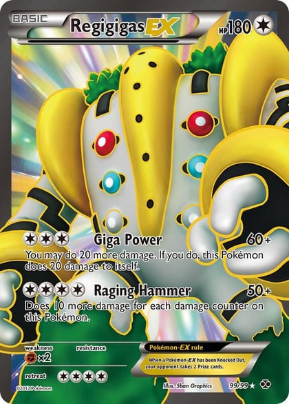Regigigas EX (99 Full Art), Next Destinies 99/99