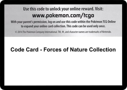 Code Card - Forces of Nature Collection, Next Destinies P280547