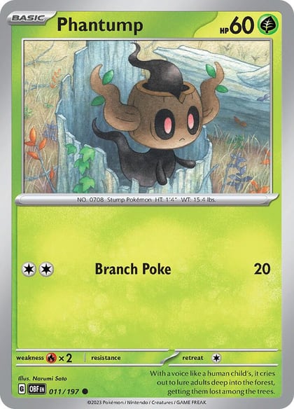 Phantump, SV03: Obsidian Flames 011/197
