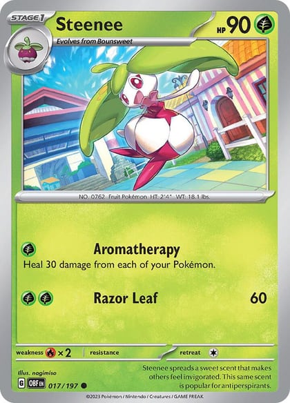 Steenee, SV03: Obsidian Flames 017/197